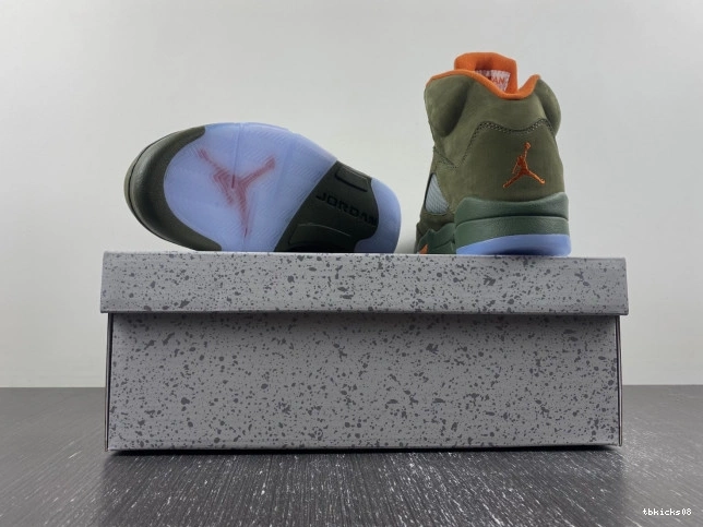 Cheap TBkick Jordan Air Olive 5 DD0587-308 0805